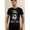 Tee Shirt Darkside Clothing Homme Luke I Dont Care