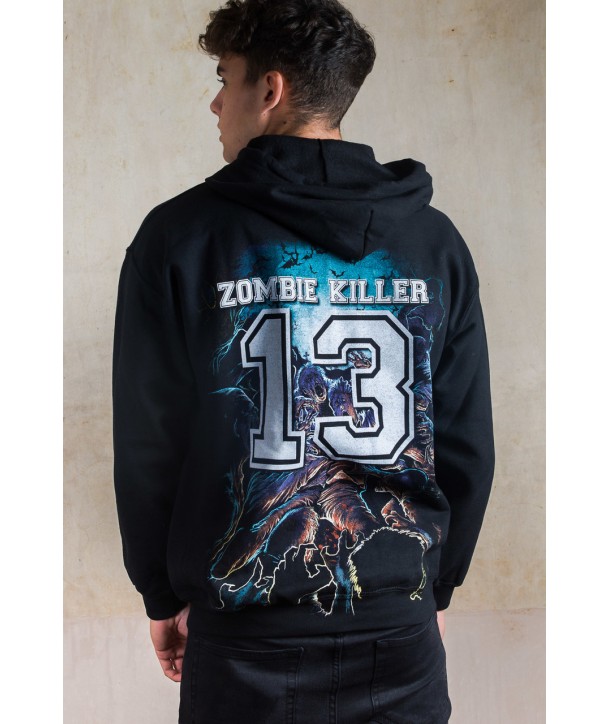 Sweat Shirt Darkside Homme Zombie Killer