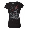 Tee Shirt Darkside Femme Voodoo Skull