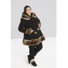 Manteau Grande Taille Hell Bunny Leah Jane Noir