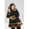 Manteau Grande Taille Hell Bunny Leah Jane Noir