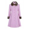 Manteau Hell Bunny Robinson Rose