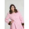 Manteau grande taille Hell Bunny Robinson Rose