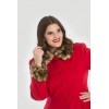 Manteau grande taille Hell Bunny Robinson Rouge
