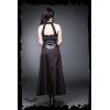 Jupe Queen Of Darkness Gothique Long Skirt With Lacing And Carabiner
