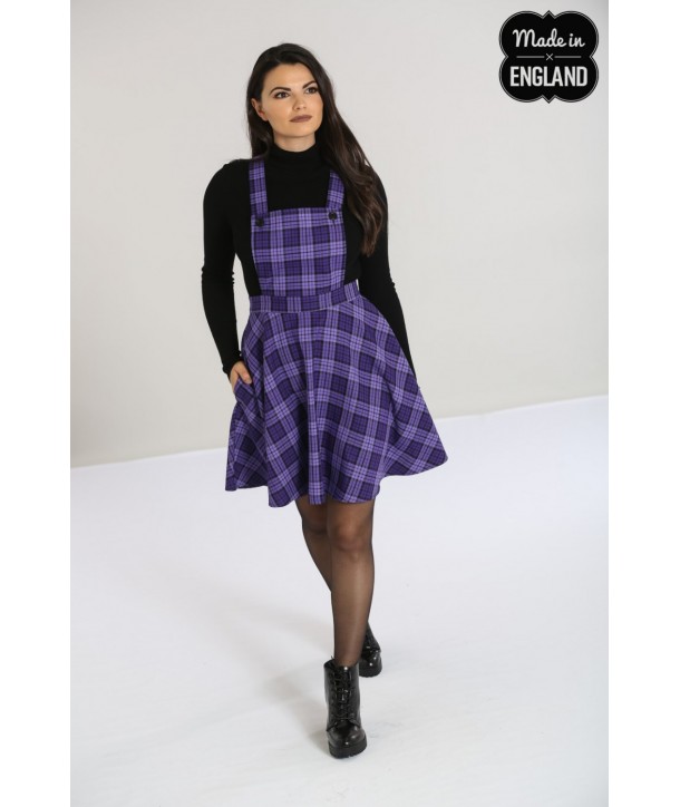 Robe Grande Taille Hell Bunny Karine Pinafore