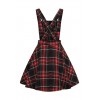 Robe Grande Taille Hell Bunny Islay Pinafore