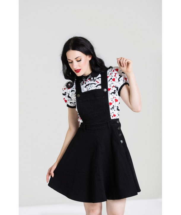 Robe Hell Bunny Dakata Pinafore