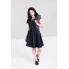 Robe Grande Taille Hell Bunny Dakota Pinafore Navy