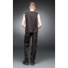 Pantalon Queen Of Darkness BLACK PANTS WITH METAL PLATE LOOK APPLIC