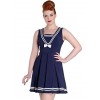 Robe Hell Bunny Sailors Ruin Navy