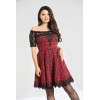 Robe Hell Bunny Amara Mini Tartan