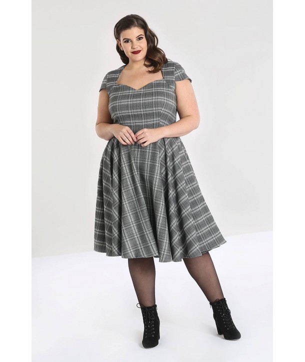 Robe Grande Taille Hell Bunny Frostine 50'S