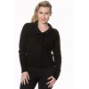 Cardigan Banned Clothing Crystal Air Black