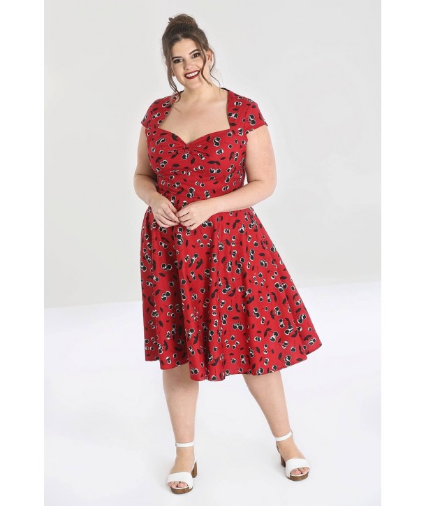 Robe Grande Taille Hell Bunny Alison 50S