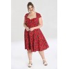 Robe Grande Taille Hell Bunny Alison 50S