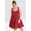 Robe Grande Taille Hell Bunny Alison Mid