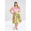 Jupe Grande Taille Hell Bunny Kalani 50S