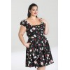 Robe Grande Taille Hell Bunny Viva Las Vegas Mid