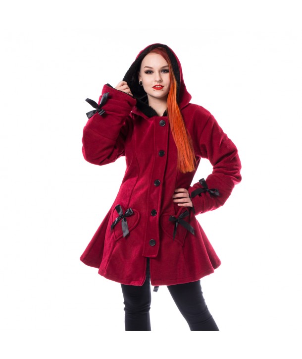 Manteau Poizen Industrie Alison Red