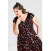 Robe Hell Bunny Cherry Pop 50s