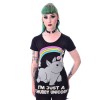 Tee Shirt Cupcake Cult Just a chubby unicorn