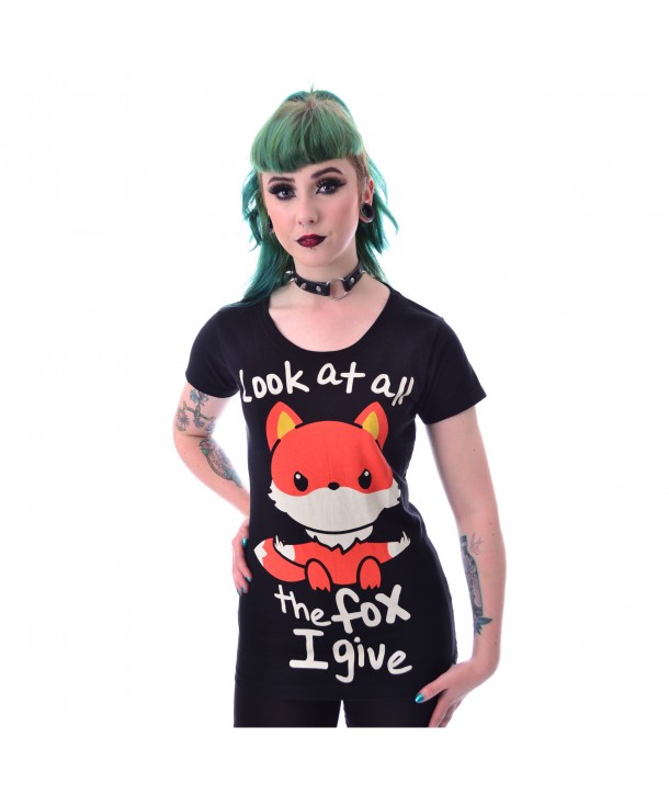 Tee Shirt Cupcake Cult Give a Fox