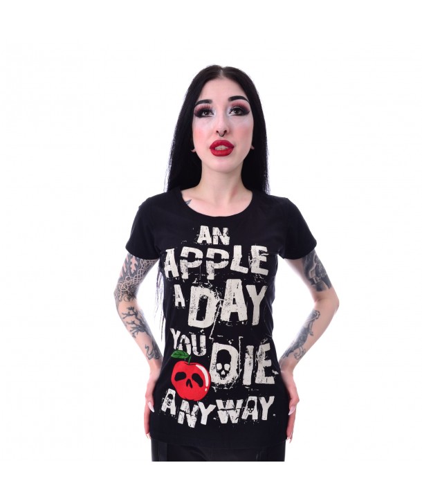 Tee Shirt Cupcake Cult An Apple A Day