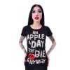 Tee Shirt Cupcake Cult An Apple A Day