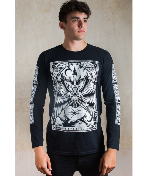 Tee Shirt Darkside Clothing Homme Baphomet