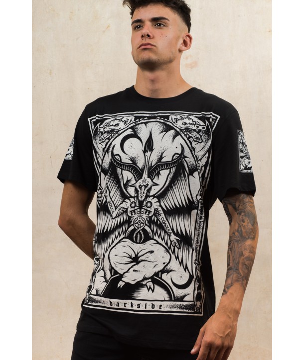 Tee Shirt Darkside Clothing Homme Baphomet