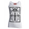 Débardeur Darkside Clothing Cult Priest White