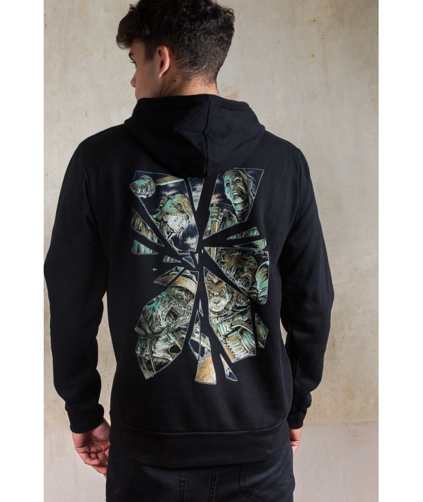 Sweat Shirt Veste Darkside Clothing Horror Mirror