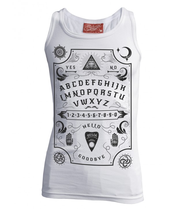 Débardeur Darkside Clothing Ouija Board White M