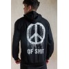 Sweat Shirt Veste Darkside Clothing Femme Peace Of Shit