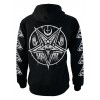 Sweat Shirt Veste Darkside Homme Pentagram Baphomet