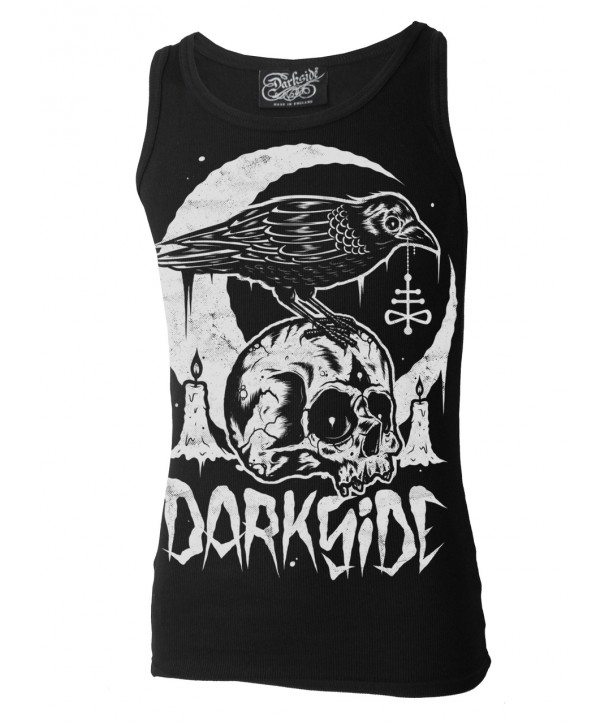 Debardeur Darkside Clothing Skull Crow