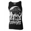 Debardeur Darkside Clothing Skull Crow