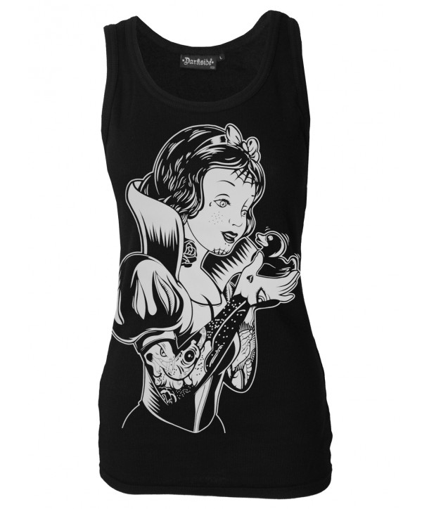 Debardeur Darkside Clothing Snow White Tattoo