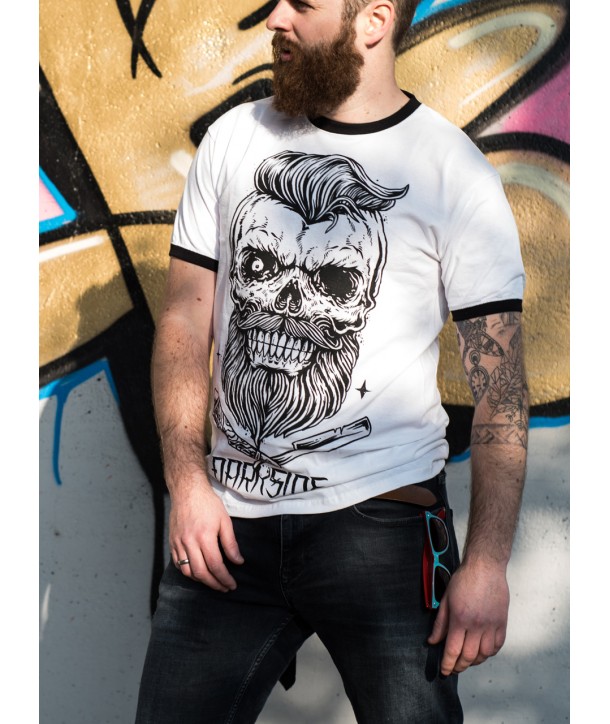 Tee Shirt Darkside Clothing Bearded Skull