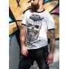 Tee Shirt Darkside Clothing Bearded Skull