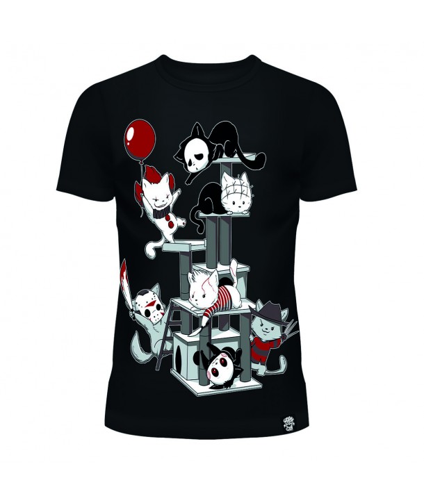 Tee Shirt Cupcake Cult Horror Cats