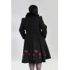 Manteau Hell Bunny Rosa Rossa