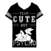 Tee Shirt Heartless Clothing Cute But Psycho Varsity