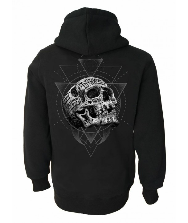 Sweat Shirt Darkside Clothing Inked Skull