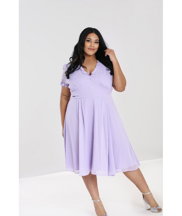 Robe Grande Taille Hell Bunny Frilly Sundae