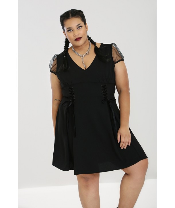 Robe Grande Taille Hell Bunny Belladonna Mini