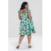 Robe Grande Taille Hell Bunny Moana Mid