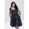 Robe Grande Taille Hell Bunny Petals 50S