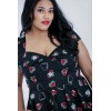 Robe Grande Taille Hell Bunny Petals 50S